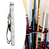 Maxbell Billiard Stick Carrying Case 2 Holes Wear Resistant Portable Pool Stick Case Grey