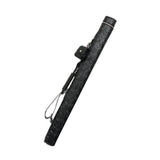 Maxbell Pool Stick Case 2 Holes Compact Portable Zipper Billiard Stick Carrying Case Black