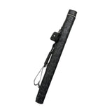 Maxbell Pool Stick Case 2 Holes Compact Portable Zipper Billiard Stick Carrying Case Black