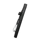 Maxbell Pool Stick Case 2 Holes Compact Portable Zipper Billiard Stick Carrying Case Black