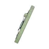 Maxbell Pool Stick Case 2 Holes Compact Portable Zipper Billiard Stick Carrying Case Green