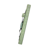 Maxbell Pool Stick Case 2 Holes Compact Portable Zipper Billiard Stick Carrying Case Green