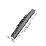 Maxbell Pool Stick Case 4 Holes Portable Wear Resistant Billiard Stick Carrying Case Black
