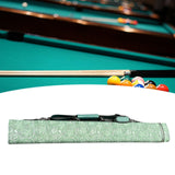 Maxbell Pool Stick Case 4 Holes Portable Wear Resistant Billiard Stick Carrying Case Blue