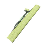 Maxbell Pool Stick Case 4 Holes Portable Wear Resistant Billiard Stick Carrying Case Green