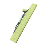 Maxbell Pool Stick Case 4 Holes Portable Wear Resistant Billiard Stick Carrying Case Green