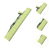 Maxbell Pool Stick Case 4 Holes Portable Wear Resistant Billiard Stick Carrying Case Green