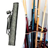 Maxbell Billiard Stick Carrying Case 4 Holes Lightweight with Zipper Pool Stick Case Black