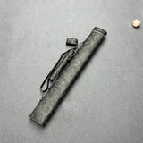 Maxbell Billiard Stick Carrying Case 4 Holes Lightweight with Zipper Pool Stick Case Black