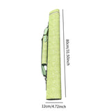 Maxbell Billiard Stick Carrying Case 4 Holes Lightweight with Zipper Pool Stick Case Green