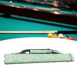 Maxbell Billiard Stick Carrying Case 4 Holes Lightweight with Zipper Pool Stick Case Blue