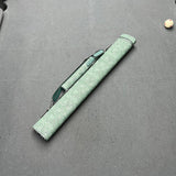 Maxbell Billiard Stick Carrying Case 4 Holes Lightweight with Zipper Pool Stick Case Blue