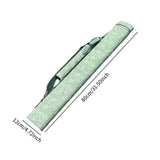 Maxbell Billiard Stick Carrying Case 4 Holes Lightweight with Zipper Pool Stick Case Blue