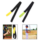 Maxbell Baseball Training Strap Accessories Hitting Equipment Baseball Swing Trainer black and yellow