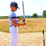 Maxbell Baseball Training Strap Accessories Hitting Equipment Baseball Swing Trainer black and yellow