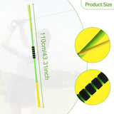 Maxbell Golf Swing Trainer Anti Slip Lightweight Impact Stick for Rhythm Tempo Speed