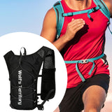 Maxbell Hydration Backpack with Adjustable Buckle for Riding Outdoor Sports Climbing Black