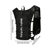 Maxbell Hydration Backpack with Adjustable Buckle for Riding Outdoor Sports Climbing Black