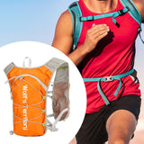 Maxbell Hydration Backpack with Adjustable Buckle for Riding Outdoor Sports Climbing Orange