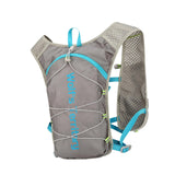 Maxbell Hydration Backpack with Adjustable Buckle for Riding Outdoor Sports Climbing Gray