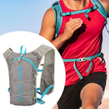 Maxbell Hydration Backpack with Adjustable Buckle for Riding Outdoor Sports Climbing Gray