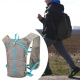 Maxbell Hydration Backpack with Adjustable Buckle for Riding Outdoor Sports Climbing Gray