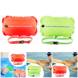 Maxbell Swim Buoy Float for Open Water Swimmers with Belt for Camping Fishing Hiking orange