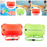 Maxbell Swim Buoy Float for Open Water Swimmers with Belt for Camping Fishing Hiking orange