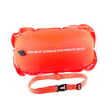 Maxbell Swim Buoy Float for Open Water Swimmers with Belt for Camping Fishing Hiking orange