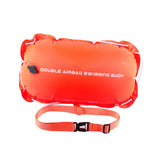 Maxbell Swim Buoy Float for Open Water Swimmers with Belt for Camping Fishing Hiking orange