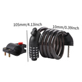 Maxbell Bicycle Cable Lock Accessories Combination Lock for Skateboards Gate Outdoor