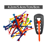 Maxbell Adjustable Golf Tee Height Tool with Ball Spikes Precision Tee Height Setter 4.2 cm Ball Spikes