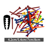 Maxbell Adjustable Golf Tee Height Tool with Ball Spikes Precision Tee Height Setter 4.2 cm Ball Spikes