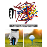 Maxbell Adjustable Golf Tee Height Tool with Ball Spikes Precision Tee Height Setter 4.2 cm Ball Spikes