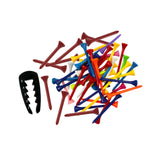 Maxbell Adjustable Golf Tee Height Tool with Ball Spikes Precision Tee Height Setter 5.4 cm Ball Spikes