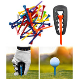 Maxbell Adjustable Golf Tee Height Tool with Ball Spikes Precision Tee Height Setter 8.0 cm Ball Spikes