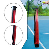 Maxbell Tennis Ball Pickup Tool Holder Outdoor Men Lightweight Tennis Ball Retriever Rose red