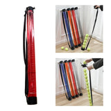 Maxbell Tennis Ball Pickup Tool Holder Outdoor Men Lightweight Tennis Ball Retriever Rose red