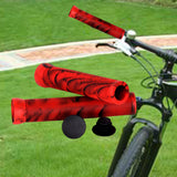 Maxbell 2 Pieces Bike Handlebar Grips DIY for Bike Road Bike Outdoor Activities Red