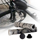 Maxbell 2 Pieces Bike Handlebar Grips DIY for Bike Road Bike Outdoor Activities Grey