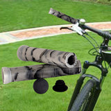 Maxbell 2 Pieces Bike Handlebar Grips DIY for Bike Road Bike Outdoor Activities Grey