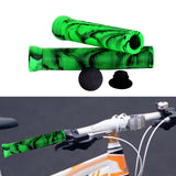 Maxbell 2 Pieces Bike Handlebar Grips DIY for Bike Road Bike Outdoor Activities Green