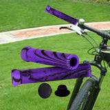 Maxbell 2 Pieces Bike Handlebar Grips DIY for Bike Road Bike Outdoor Activities Purple