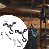 Maxbell Heavy Bag Hanger Rack Iron Wall Ceiling Bracket for Home Gym Kickboxing Style A