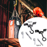 Maxbell Heavy Bag Hanger Rack Iron Wall Ceiling Bracket for Home Gym Kickboxing Style A