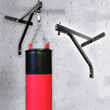 Maxbell Heavy Bag Hanger Rack Practical Wall Bracket for Indoor Kickboxing Taekwondo