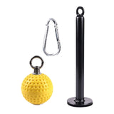 Maxbell Pull up Ball Hold Grips Adjustable Weight Strength Training for Biceps 7cm thin rod