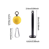 Maxbell Pull up Ball Hold Grips Adjustable Weight Strength Training for Biceps 7cm thin rod