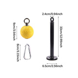 Maxbell Pull up Ball Hold Grips Adjustable Weight Strength Training for Biceps 9cm thin rod