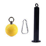 Maxbell Pull up Ball Hold Grips Adjustable Weight Strength Training for Biceps 7cm thick rod
